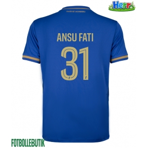 AS Monaco Ansu Fati #31 Bortatröja 2025-26 Kortärmad